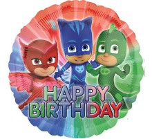 Коло Happy Birthday Герої в масках