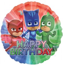 Коло Happy Birthday Герої в масках