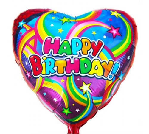 Серце Happy Birthday Зірки Серце Happy Birthday Зірки