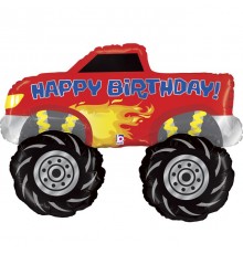 Кулька Happy Birthday Машина Монстр