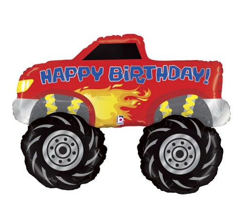 Кулька Happy Birthday Машина Монстр Кулька Happy Birthday Машина Монстр