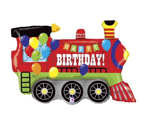 Кулька Happy Birthday Поїзд Кулька Happy Birthday Поїзд