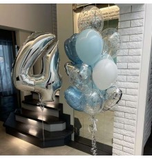 Набір кульок На 4 роки для хлопчика