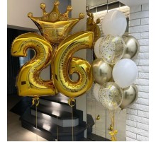 Набір кульок На 26 років для дівчини