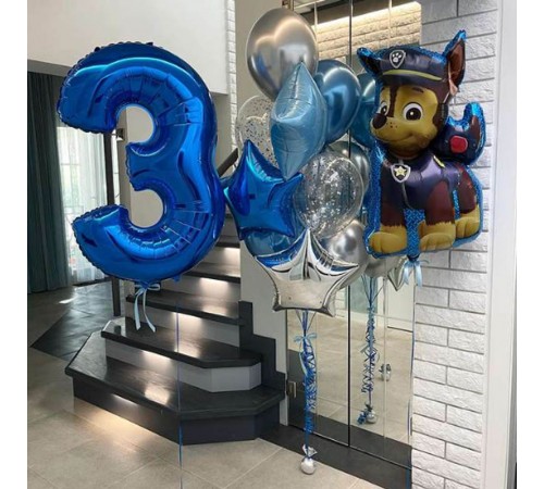 Набір кульок На 3 роки з Чейзом Набір кульок На 3 роки з Чейзом