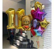 Набір кульок На 11 років для дівчинки