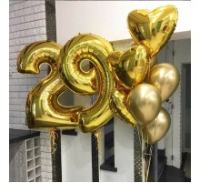 Набір кульок На 29 років для дівчини