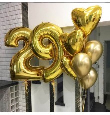 Набір кульок На 29 років для дівчини