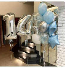 Набір кульок На 14 років для хлопчика