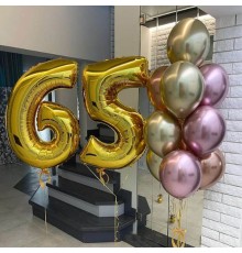 Набір кульок На 65 років