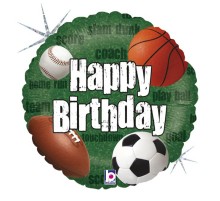 Коло Happy Birthday м'ячі