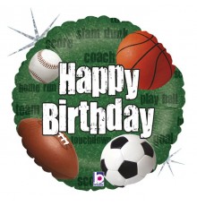 Коло Happy Birthday м'ячі