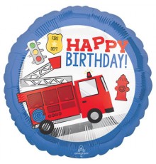 Коло Happy Birthday Пожежна машина
