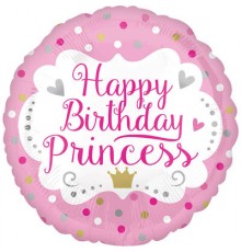 Коло Happy Birthday принцеса