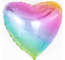 Серце омбре перлина 18 дюймів
