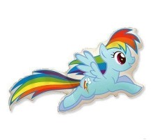 Кулька My little pony Веселка