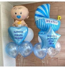 Набір кульок на виписку для хлопчика 53