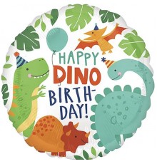 Кулька Коло Happy Birthday динозаврики в ковпачках