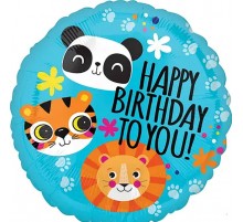 Кулька Коло Happy Birthday звірята лісові