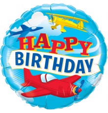 Кулька Коло Happy Birthday літаки