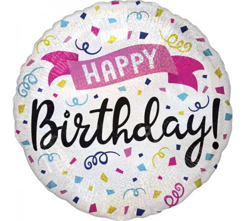 Кулька Коло Happy Birthday чотирикутники Кулька Коло Happy Birthday чотирикутники