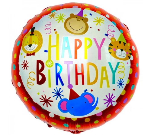 Кулька Коло Happy Birthday звірята Кулька Коло Happy Birthday звірята