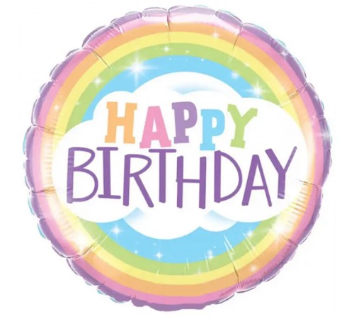 Кулька Коло Happy Birthday веселка Кулька Коло Happy Birthday веселка