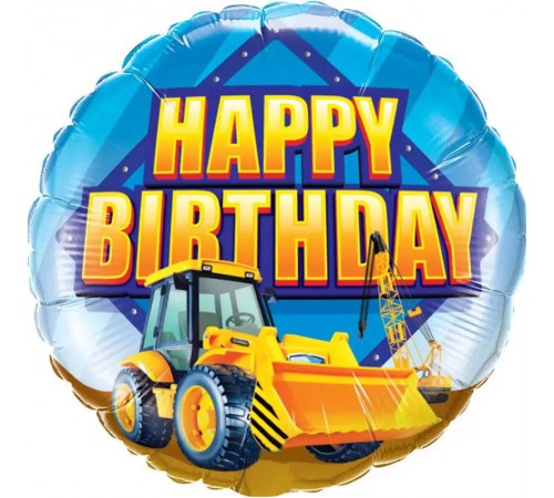 Кулька Коло Happy Birthday Бульдозер Кулька Коло Happy Birthday Бульдозер