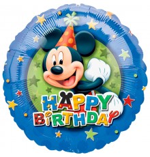 Кулька Коло Happy Birthday Міккі в ковпачку