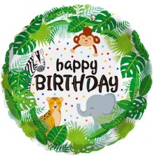 Кулька Коло Happy Birthday джунглі