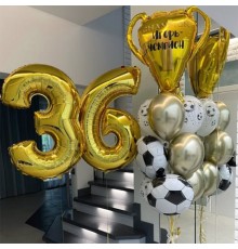 Набір кульок На 36 років